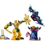 Конструктор LEGO NINJAGO Боевой робот Арина (71804): Количество деталей, шт. 104