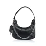 Женская сумка хобо Sambag black черная (91103072): Тип Сумки