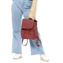 Женский рюкзак Sambag Loft MEN бордо (22220005): Материал Искусственная кожа