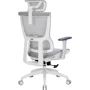 Офісне крісло Officepro Elegant OC660-W-LG-LG: Матеріал оббивки Тканина, З сіткою
