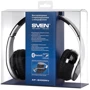 Наушники SVEN AP-B450MV Bluetooth Black/White: Сопротивление наушников (Ом) 16