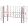 Дитяче ліжечко Babyroom Місяць 120x60 см білий - капучино (625553)