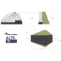 Намет Sea to Summit TR1 Plus, Fabric Inner, Sil/PeU, Green (ATS2039-02160402) фото 8
