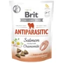 Функциональное лакомство для собак Brit Care Functional Snack Antiparasitic Salmon с лососем 150 г (8595602540013)