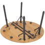 Стол для кемпинга Bo-Camp Poundbury Round 90x90 cm Brown (1404656): Материал покрытия бамбук