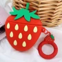 Чехол для наушников TPU Case Smile Fruits Strawberry for Apple Airpods: Материал Термопластичный полиуретан