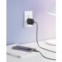 Зарядное устройство ANKER USB-C Wall Charger PowerPort III 25W Black (A2058G11): Кабель в комплекте отсутствует