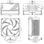 Кулер ID-COOLING Frozn A410 ARGB Black: Регулювання оборотів широтно-импульсная модуляция (PWM)
