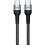 Кабель WIWU Cable USB-C to USB-C Cyclone PD 100W 1.5m Black (F15)