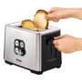 Тостер Tefal TT420D30: Материал корпуса нержавеющая сталь