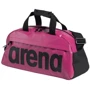 Спортивна сумка arena TEAM DUFFLE 25 BIG LOGO Pink рожева (002480-900): Тип ручки Со съемным ремнем, Короткая ручка, С двумя ручками, Плечевой ремень