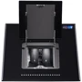 Витяжка Pyramida HES 30 (D-900mm) BLACK/AJ: Матеріал корпусу нержавіюча сталь, скло