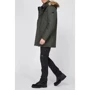 Парка CMP Man Parka Fix Hood (31K2997-F959) 54 зелена зима з капюшоном зі штучним хутром: Підкладка На підкладці