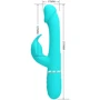 Вибратор 3в1 LYBAILE Pretty Love Twinkled Tenderness Kampas Turquoise (BW-500025-1)