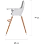 Стульчик для кормления 2 в 1 Kinderkraft Fini Black (KKKFINIBLK0000) фото 8