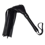 Флоггер из натуральной кожи Flirty Leather - Black, BG-00005
