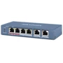 Сетевой коммутатор Hikvision DS-3E0106HP-E: Количество портов Gigabit Ethernet (10/100/1000) нет