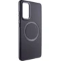 Чехол для телефонов TPU Case Bonbon Metal Style with MagSafe Black for Samsung A525 Galaxy A52 4G / A526 Galaxy A52 5G / A528 Galaxy A52s