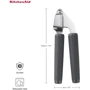Пресс для чеснока KitchenAid Coreline 19 см серый (KAS132OHCGG)