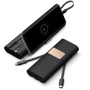 Внешний аккумулятор iWALK Power Bank Secretary 20000mAh Lightning/microUSB/USB-C Black (SBS200Q): Встроенный кабель Apple Lightning / microUSB