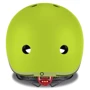 Шлем защитный детский GLOBBER EVO LIGHTS, пастельный зеленый, с фонариком, 45-51см (XXS/XS): Цвет зеленый