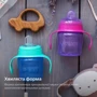 Чашка-непроливайка Philips Avent SCF551/05 с мягким носиком, 200 мл, 6 мес+, голубой фото 6