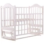 Кровать Babyroom Дина D201 маятник белая (60818)