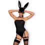 Костюм зайчика Obsessive Bunny black L/XL