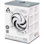 Кулер Arctic Freezer 34 eSports DUO Grey/White (ACFRE00074A): Кількість вентиляторів, шт 2