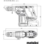 Перфоратор Metabo KH 18 LTX BL 24 Q (601714800): Макс. число оборотов холостого хода, об/мин 1280