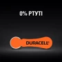 Батарейки Duracell для слуховых аппаратов размер 13, 6 шт. фото 6