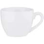 Чашка Ardesto Imola кофейная фарфор белая 90 мл (AR3525I)