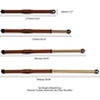 Фиксатор-распорка LOCKINK Adjustable Spreader Bar Set - Brown