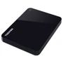 Внешний жесткий диск USB 1.0TB Toshiba Canvio Advance Black (HDTC910EK3AA): Размеры, мм 78 x 109 x 14