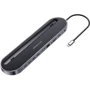 Адаптер BlitzWolf Adapter USB-C to 2xUSB-C+4xUSB+HDMI+VGA+RJ45+3.5mm+SD/TF Black (BW-TH9)