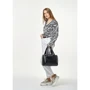 Жіноча спортивна сумка Sambag Vogue SQH чорна (90024002): Фактура Матовая, Гладкая