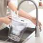 Фільтр-глечик BRITA Marella Memo MXPro 2.4 л (1.4 л очищеної води) з фільтр-картриджем 3 шт, білий (1052791) фото 4