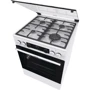 Плита комбинированная Gorenje GKS6C70WA: Количество электрических конфорок нет