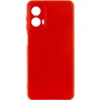 Чохол для телефона Lakshmi Case Silicone Cover Full Camera Red для Motorola Moto G85