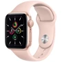Apple Watch SE 40mm GPS Gold Aluminum Case with Pink Sand Sport Band (MYDN2)