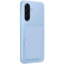 Чехол для телефонов Samsung Card Slot Case Blue (EF-OA366TLEGWW) for Samsung A366 Galaxy A36: Цвет синий