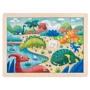 Пазл Hape Динозаври з розфарбуванням (E1641)