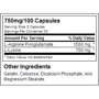 Аминокислота для спорта Ultimate Nutrition Arginine Pyroglutamate Lysine 100 caps: Вкус Без вкуса