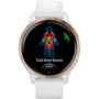 Смарт-годинник Garmin Venu 2S Light Gold Stainless Steel Bezel with Light Sand Case and Silicone Band (010-02429-01): Сенсорний екран є