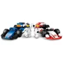 Конструктор LEGO City Автомобили для гонки F1 команд Williams Racing и Haas F1 92 детали (60464): Количество деталей, шт. 92