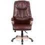 Крісло АКЛАС Монсан ANF Коричневий (PU Dark Brown) (00127051): Тип для руководителей