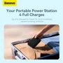 Внешний аккумулятор Baseus Power Bank 20000mAh Magnetic Wireless 20W Black (PPCX150001) фото 12