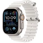Apple Watch Ultra 2 GPS + Cellular 49mm Titanium Case with White Ocean Band (MREJ3) 