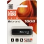 USB-флешка Mibrand 16GB Mink USB 2.0 Black (MI2.0/MI16P4B): Стандарт USB USB 2.0