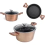 Кастрюля Berlinger Haus Metallic Line Rose Gold Edition с крышкой 6.1л (BH 1516N): Объем, л 6.1